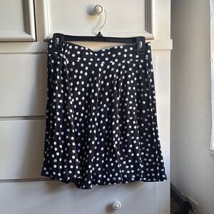 polka dot skirt